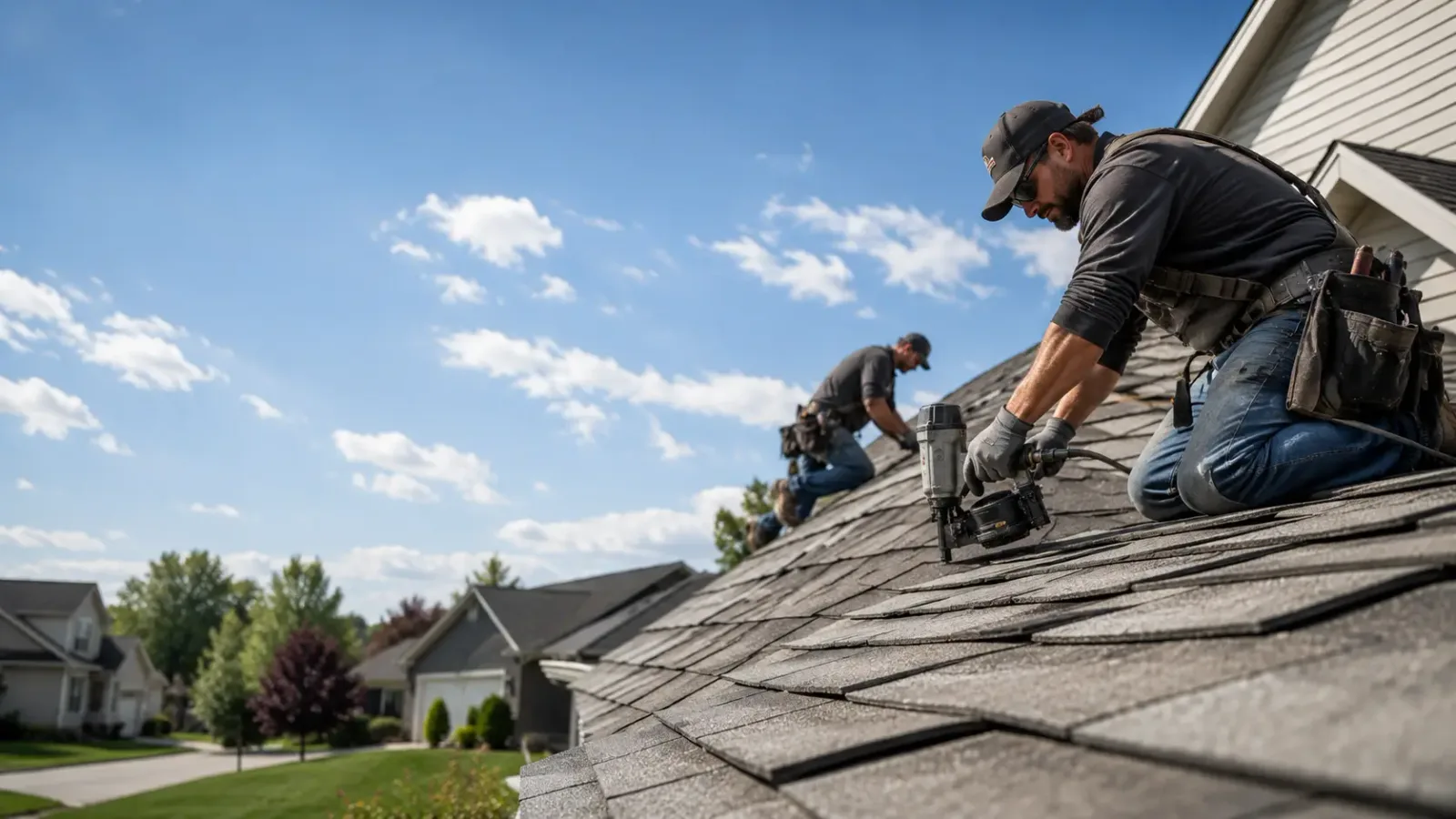 Storm Damage Roof Repair in Harwood, MD near me